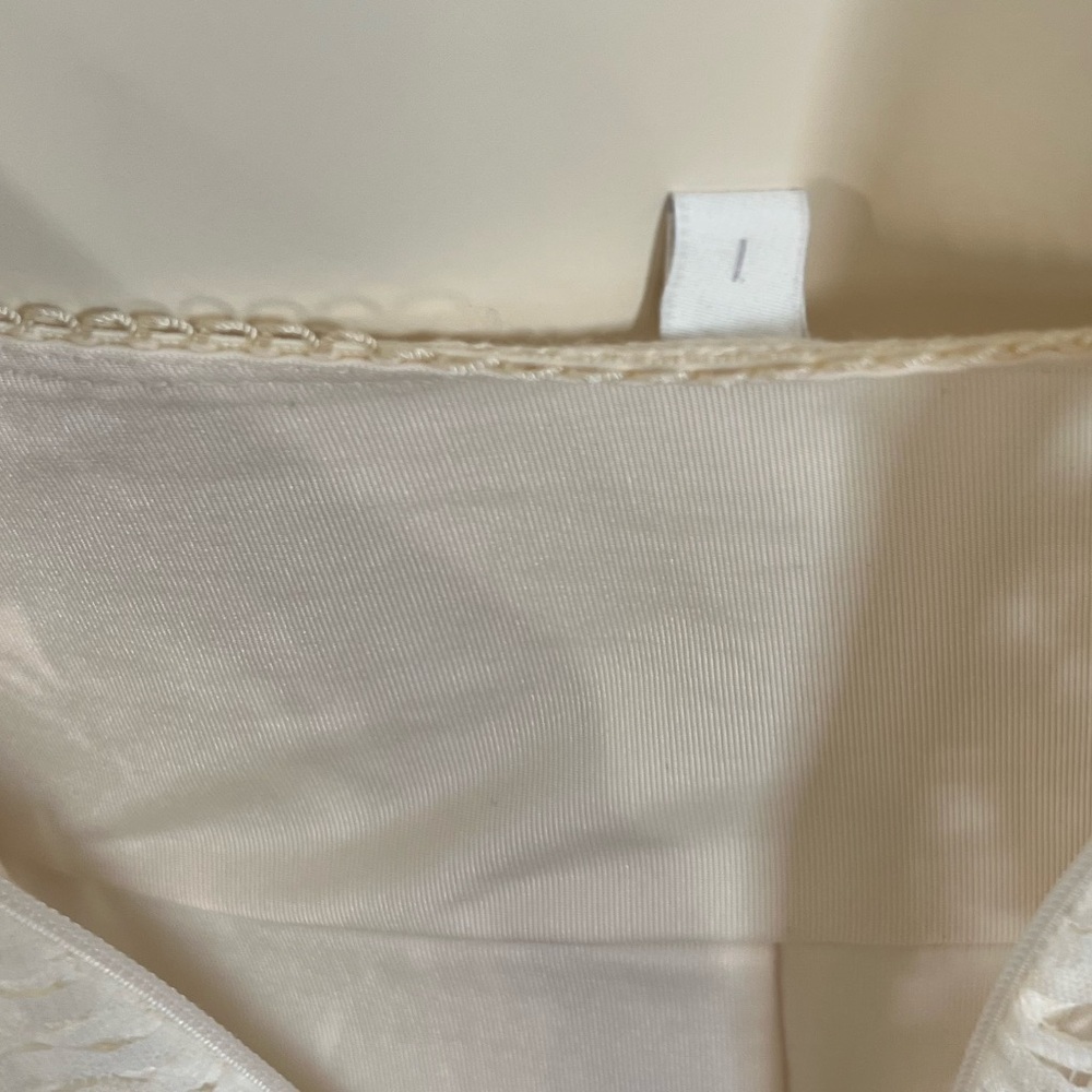 ZIMMERMANN Cira Ivory Ribbon Lace Tassel Midi Belted Dress sz 1 NWT 950$ - Picture 13 of 15